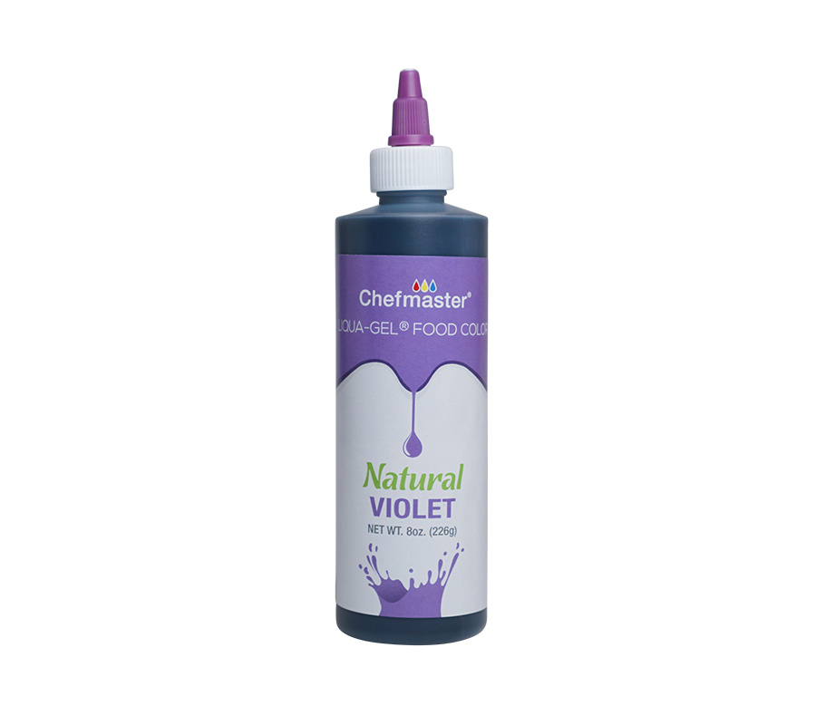 Natural Violet Liqua-Gel® Liquid Food Coloring 8 oz.