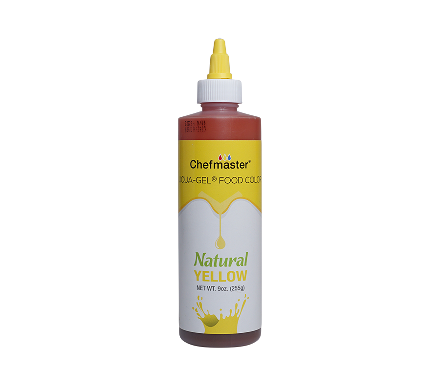 Natural Yellow Liqua-Gel® Liquid Food Coloring 9 oz.