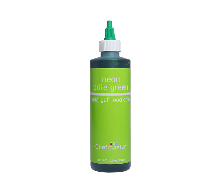 Neon Brite Green Liqua-Gel® Liquid Food Coloring 10.5 oz.