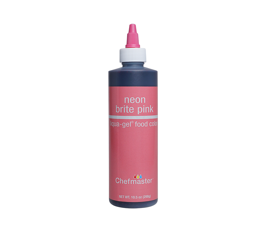 Neon Brite Pink Liqua-Gel® Liquid Food Coloring 10.5 oz.