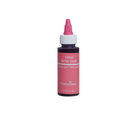 Neon Brite Pink Liqua-Gel® Liquid Food Coloring 2.3 oz.