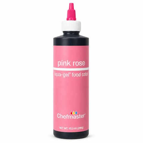 Pink Rose Liqua-Gel® Liquid Food Coloring 10.5 oz.