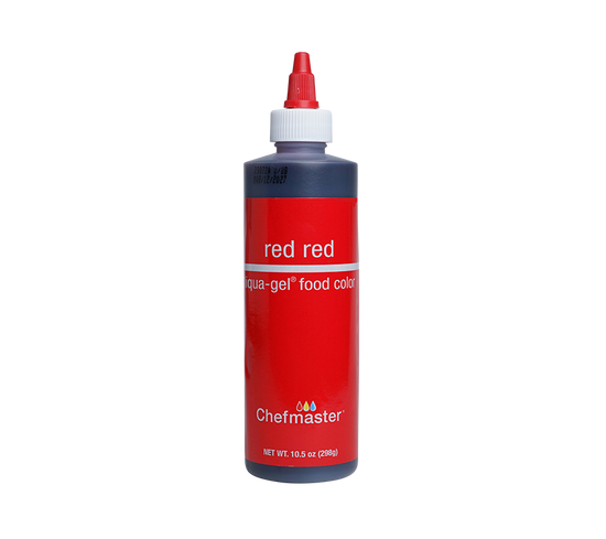 Red Red Liqua-Gel® Liquid Food Coloring 10.5 oz. – Chefmaster.com