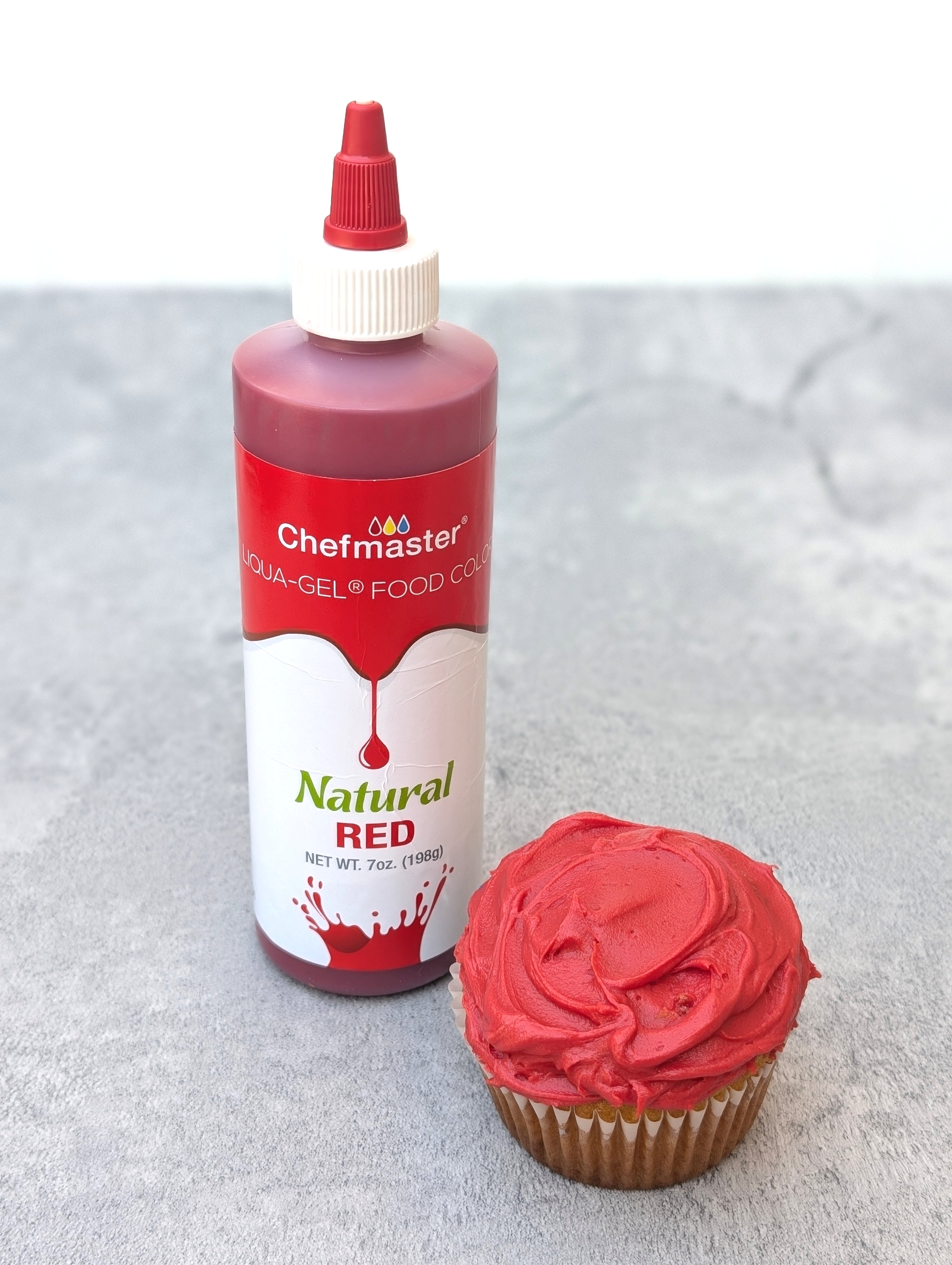 Red Cooking Liquid Chefmaster® Natural Food Coloring | Natural Liqua-Gel Red 7 oz ...