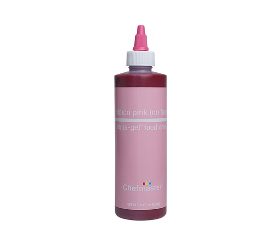 Ribbon Pink Liqua-Gel® Liquid Food Coloring 10.5 oz. – Chefmaster.com