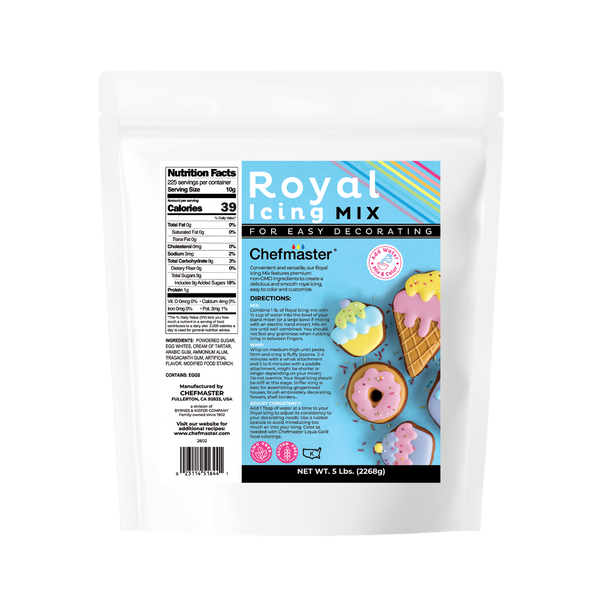 Royal Icing Mix (5 Lbs.) – Chefmaster.com