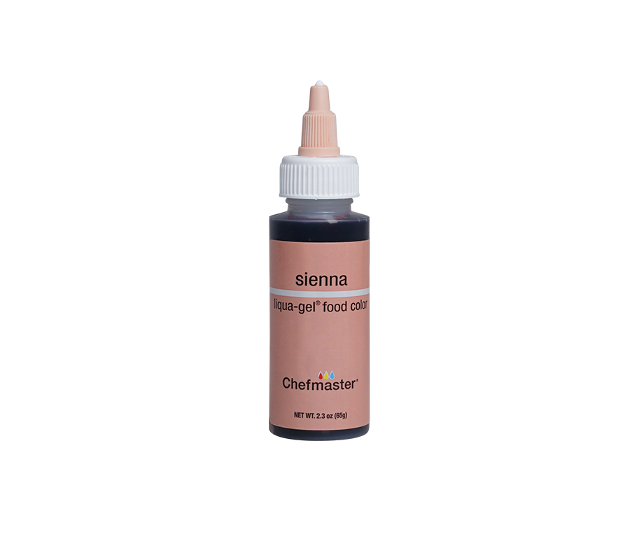 Sienna Liqua-Gel® Liquid Food Coloring 2.3 oz.
