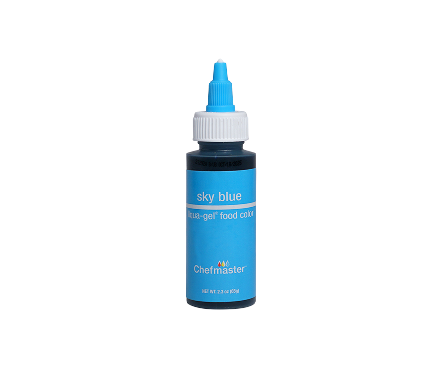 Sky Blue Liqua-Gel® Liquid Food Coloring 2.3 oz.