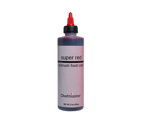 Super Red Airbrush Color 9 oz. – Chefmaster.com Super Red Airbrush Color 9 oz. – Chefmaster.com