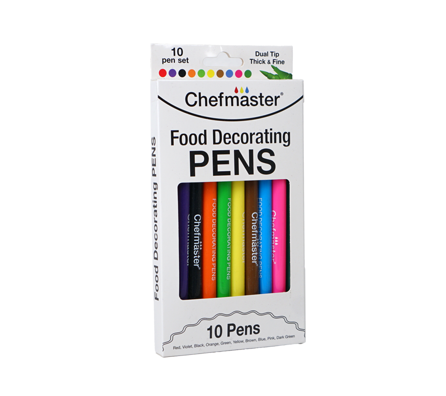 10 Color Set Food Decorating Pens