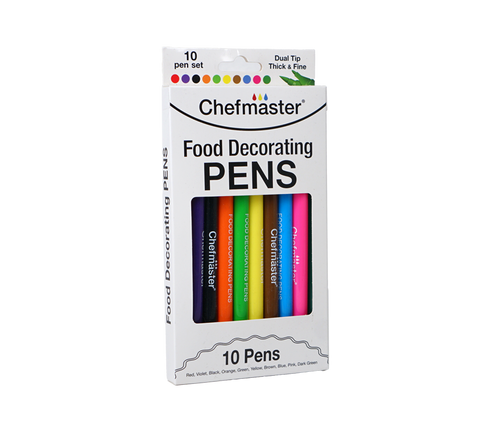 10 Color Set Food Decorating Pens