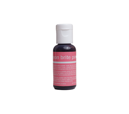 Chefmaster® Liqua Gel | Neon Brite Pink Food Coloring 20ml