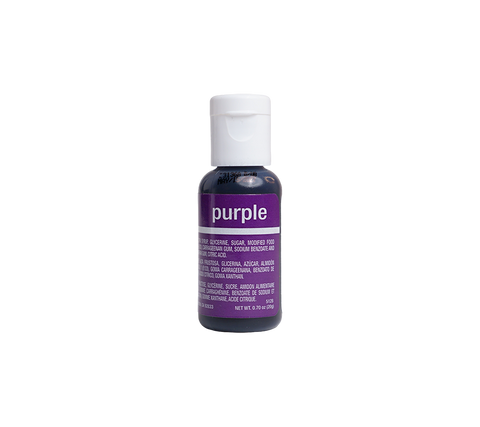 Purple Liqua-Gel® Liquid Food Coloring 0.7 oz.
