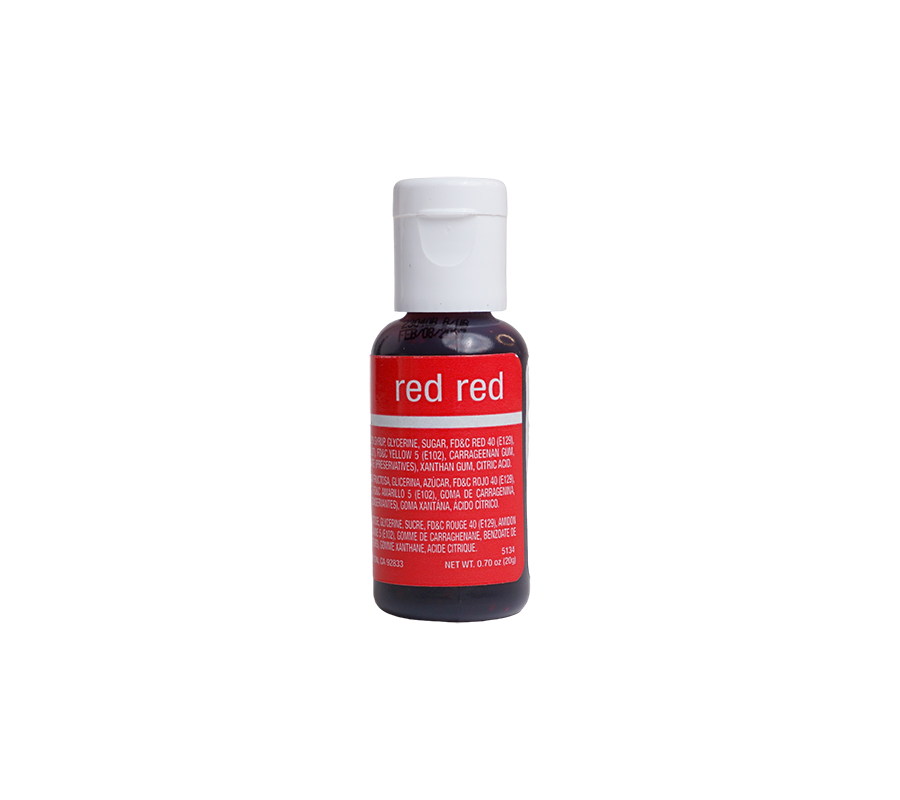 Red Red Liqua-Gel® Liquid Food Coloring 0.7 oz.