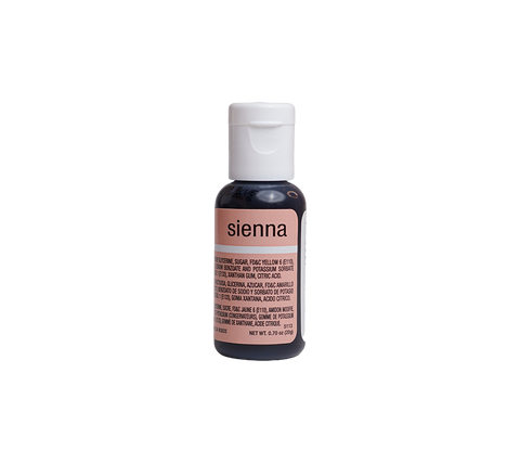 Sienna Liqua-Gel® Liquid Food Coloring 0.7 oz.