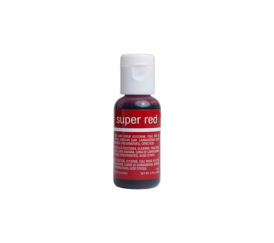 Super Red Liqua-Gel® Liquid Food Coloring 0.7 oz.