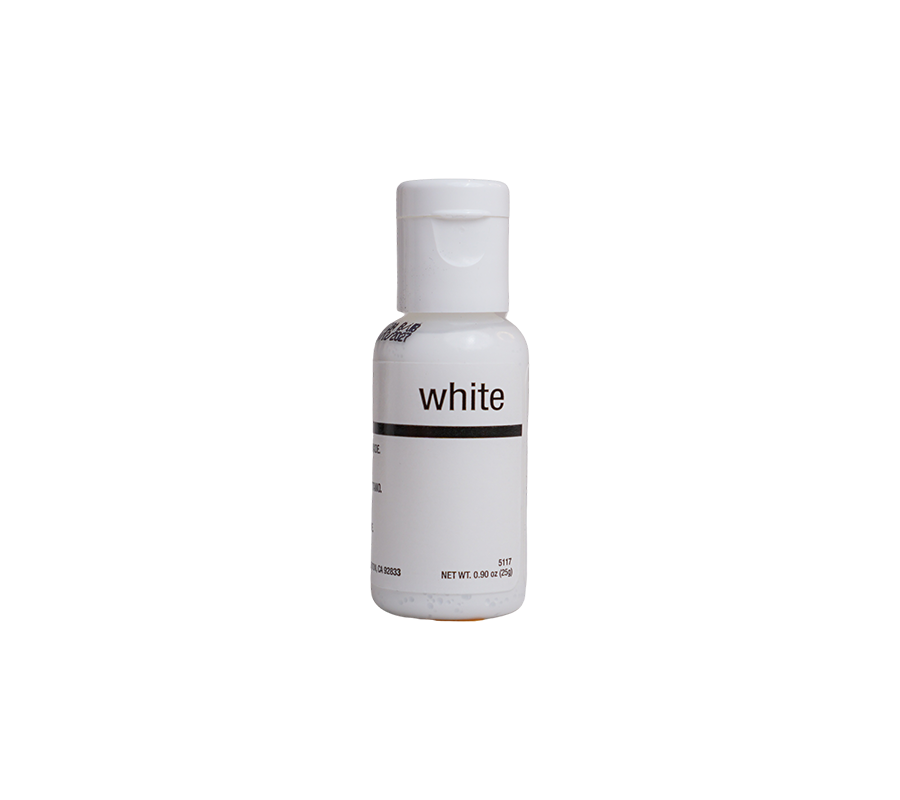 Bright White Liqua-Gel® Liquid Food Coloring 0.9 oz.