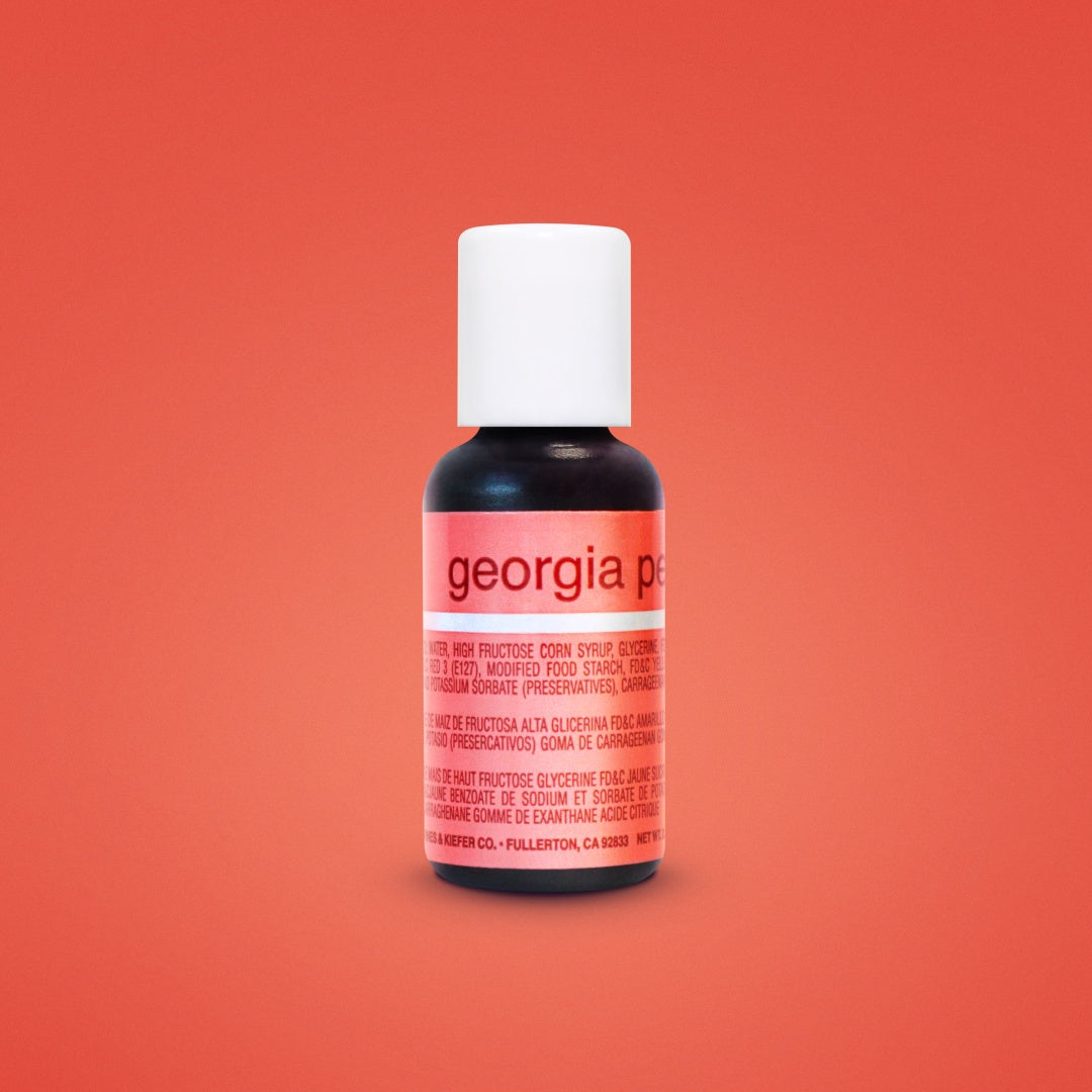 Georgia Peach Liqua-Gel® Liquid Food Coloring 0.7 oz.